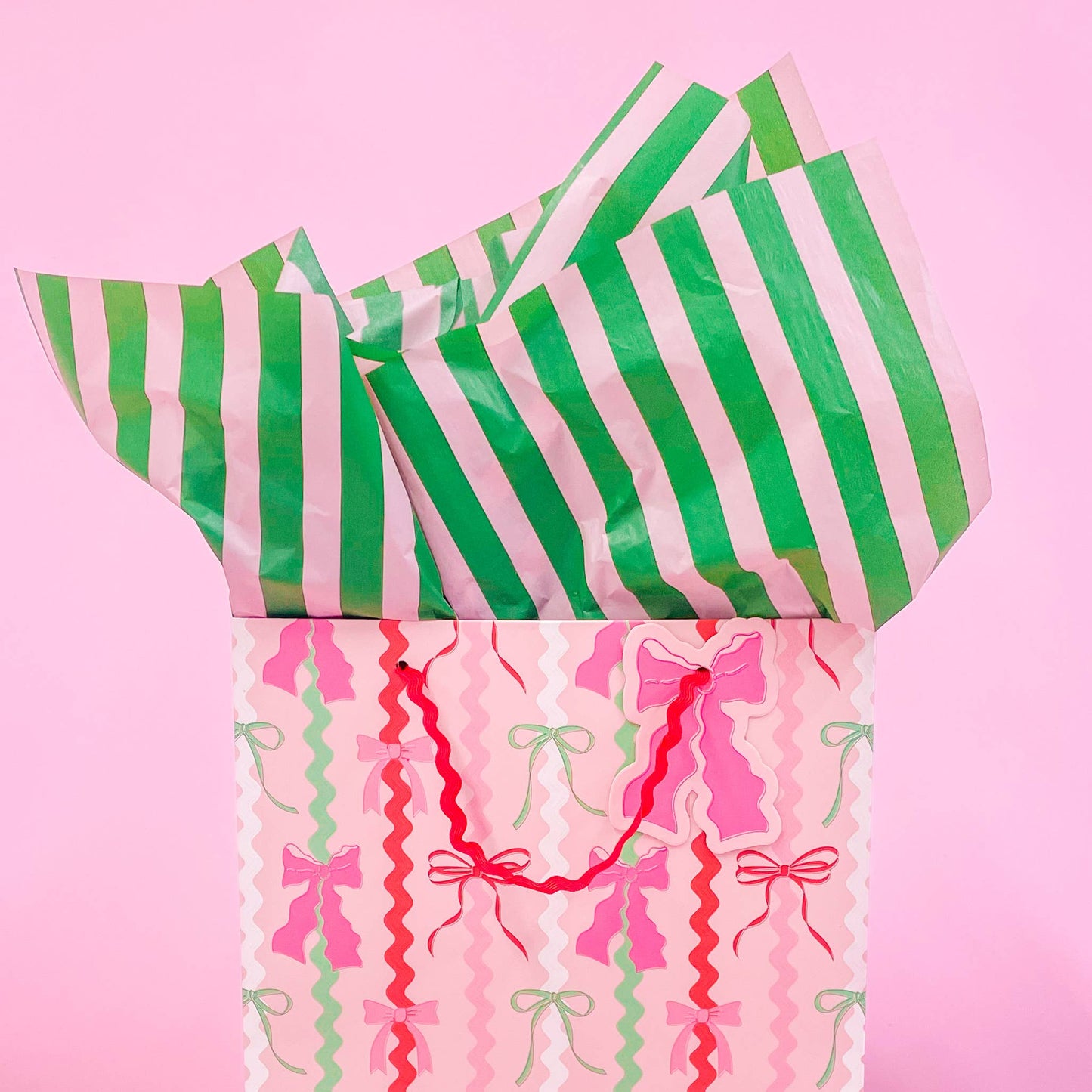 Ric Rac Bows | Small Gift Bag
