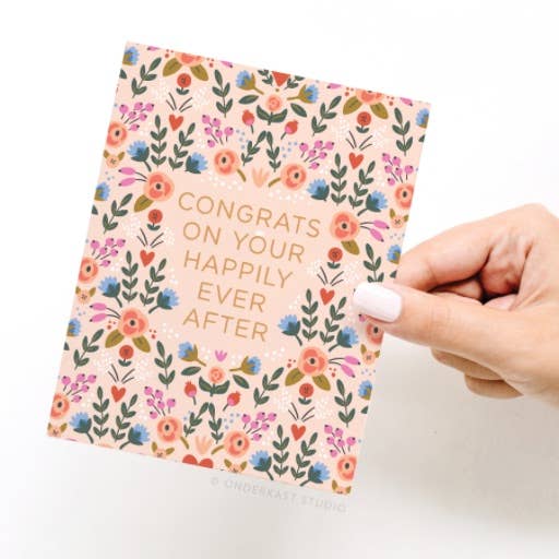 Happily Ever After | Wedding Card