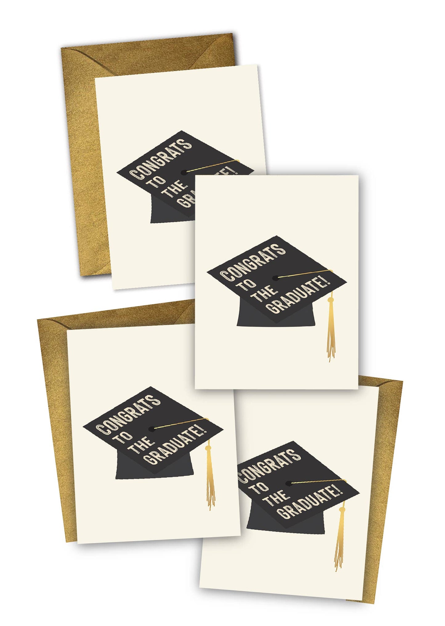 Graduate Hat | 8 Pack Boxed Set of Cards