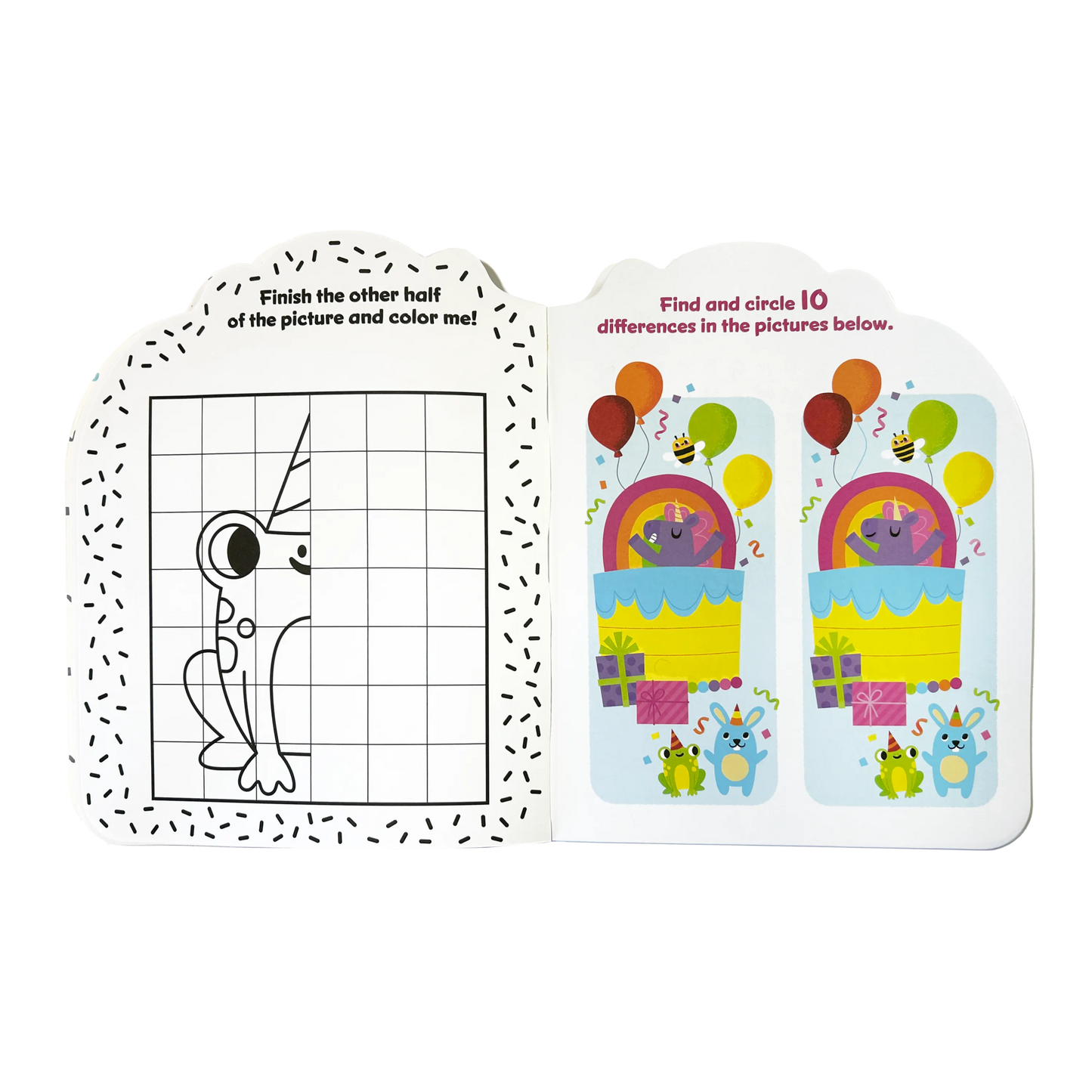 Playful Pages Activity Book | Unicorn Party!