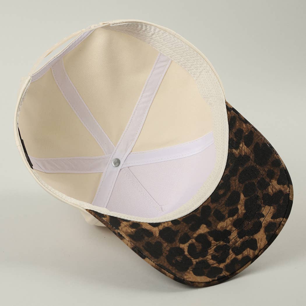 Leopard Roper Patch Hat