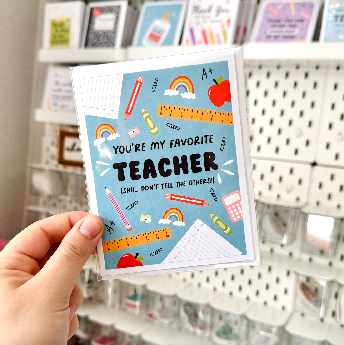 Favorite Teacher | Greeting Card