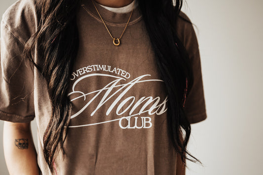 Overstimulated Moms Club Graphic Tee