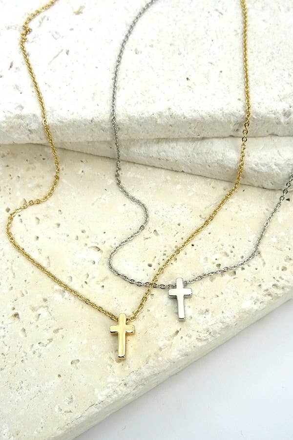 Dainty Cross Necklace