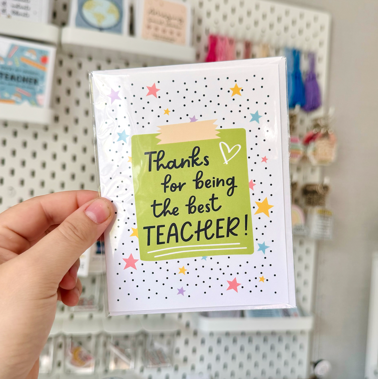 Best Teacher | Greeting Card