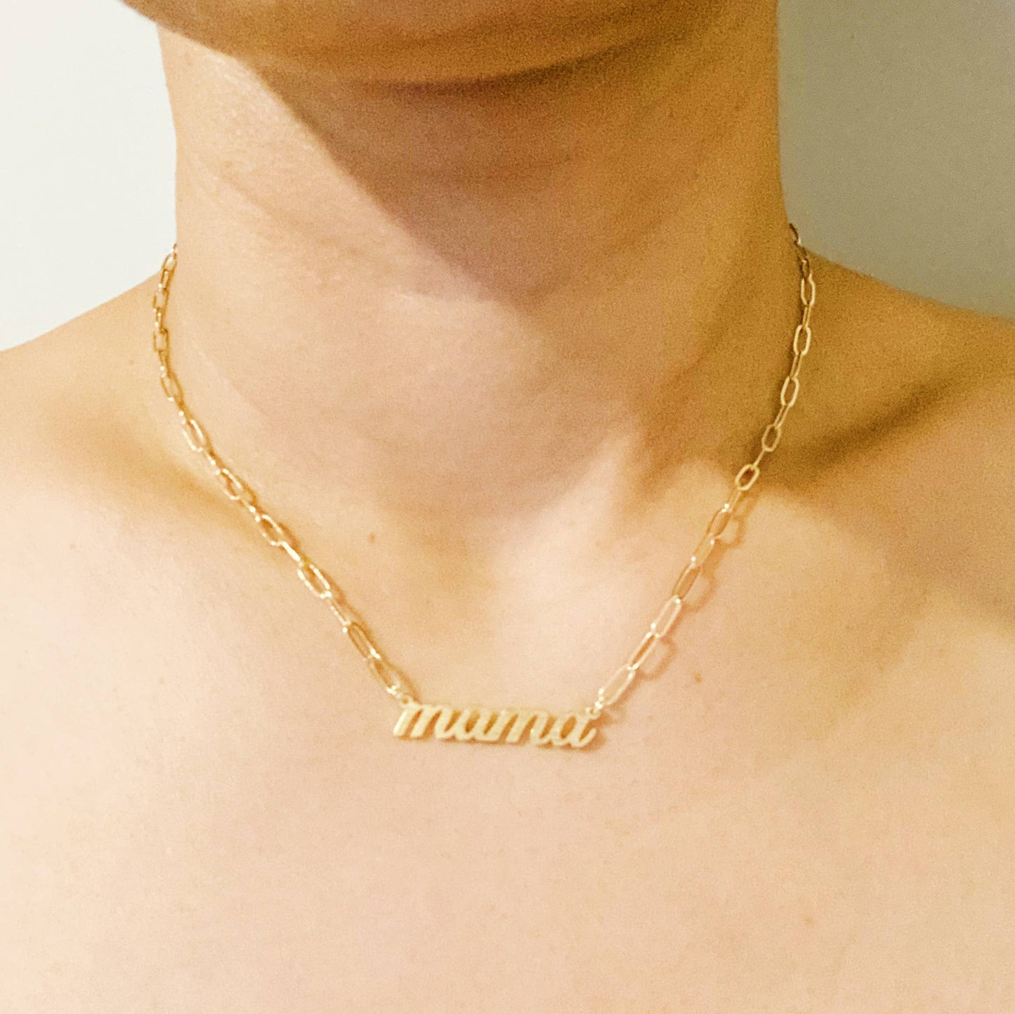 Mama Link Necklace