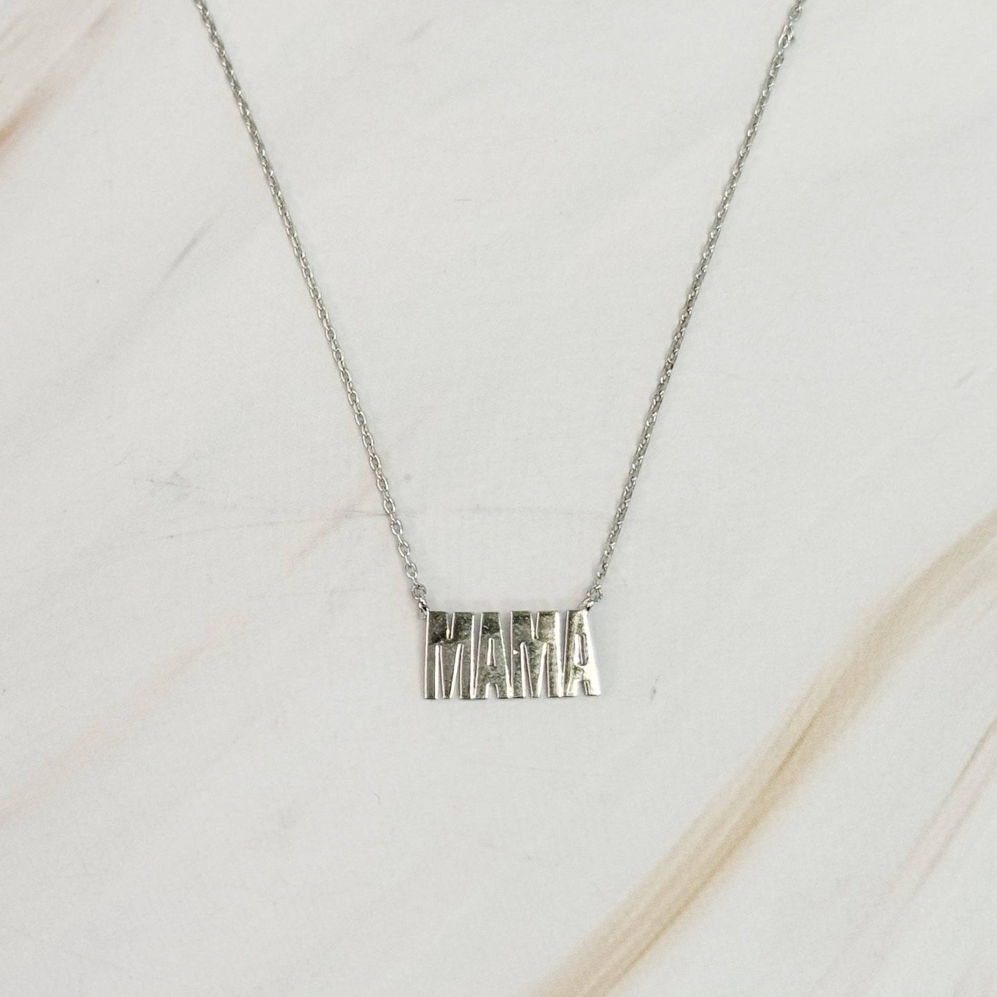 Simple Mama Pendant Necklace