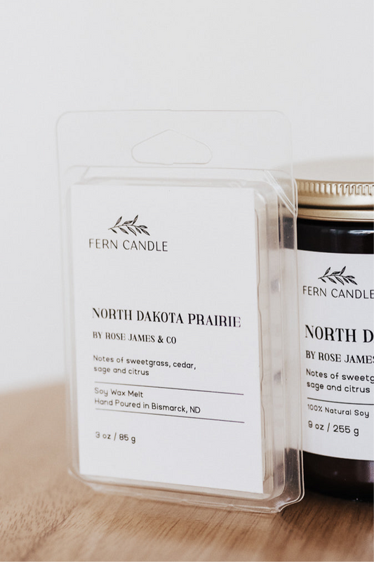 North Dakota Praire Candle | Fern Candle