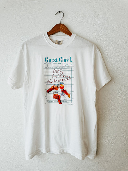 Husband's Tab | Graphic Tee