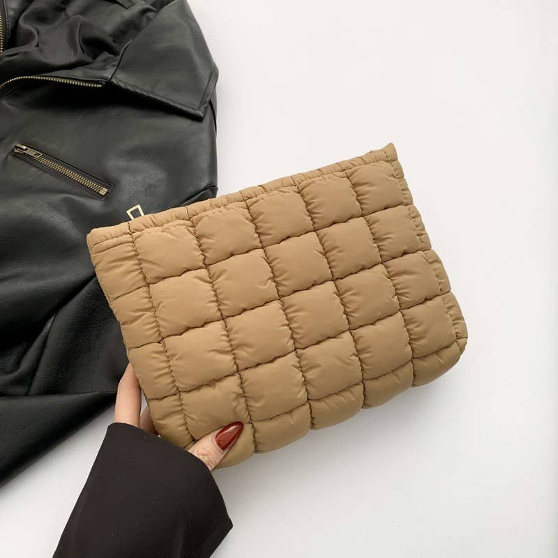 Quilted Cosmetic Bag