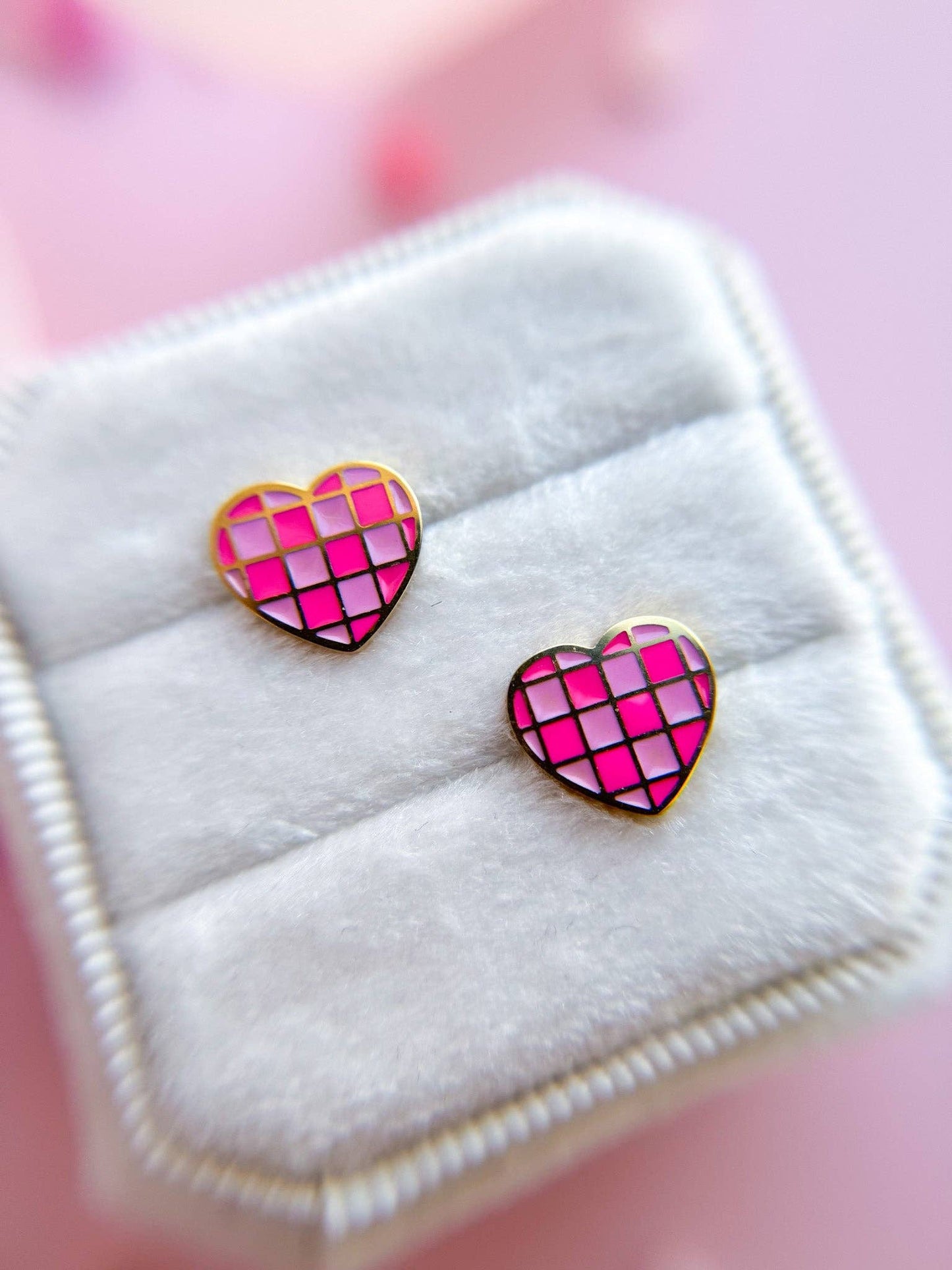 Girls Flat Back Stud Earrings