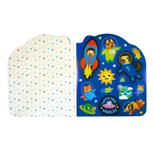 Playful Pages Activity Book | Pets in Space!