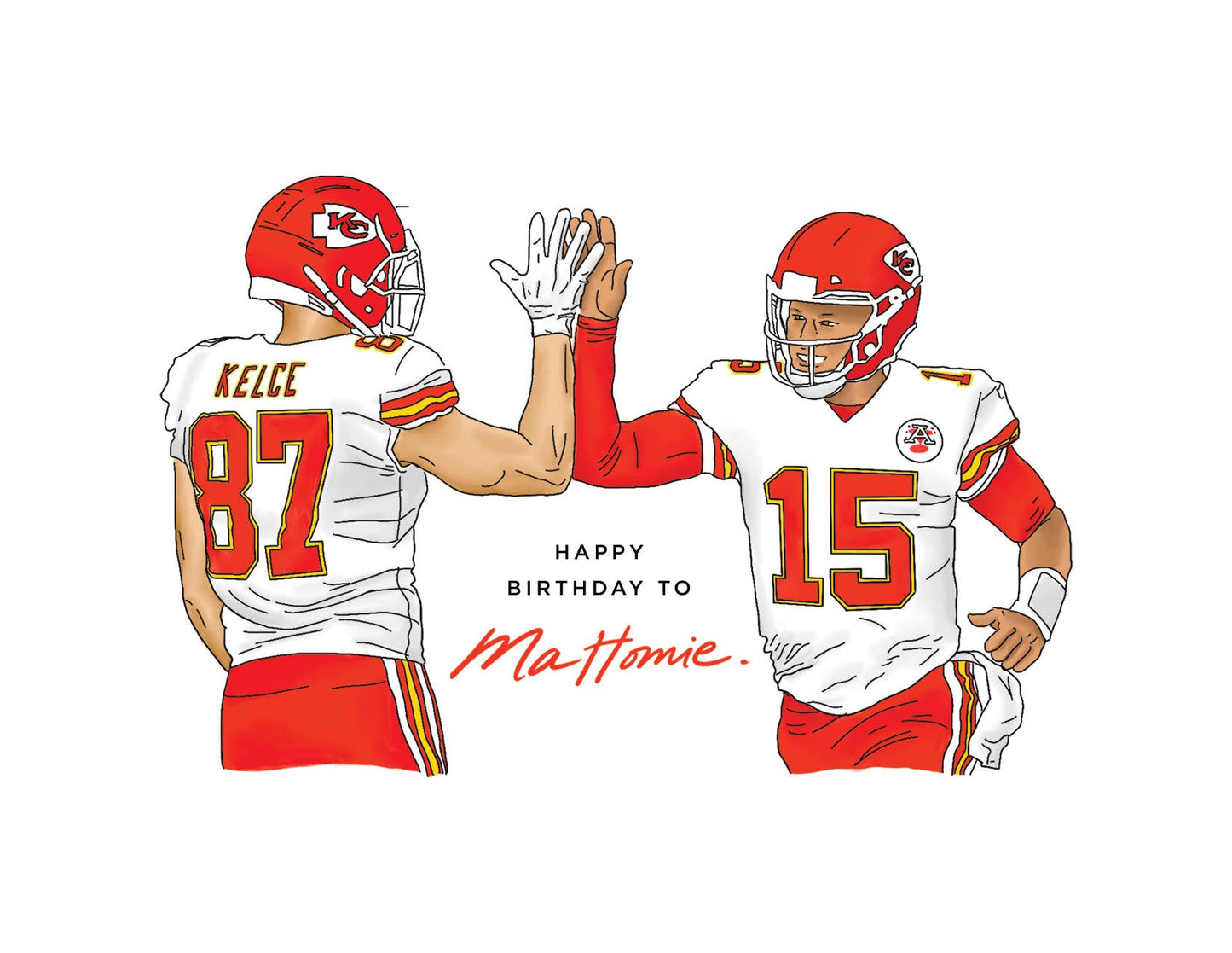 Mahomie Football | Birthday Card