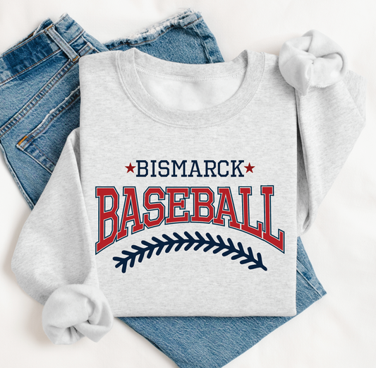 Bismarck Baseball | Graphic Sweatshirt