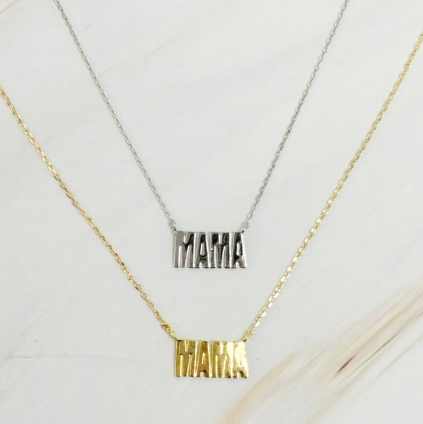 Simple Mama Pendant Necklace