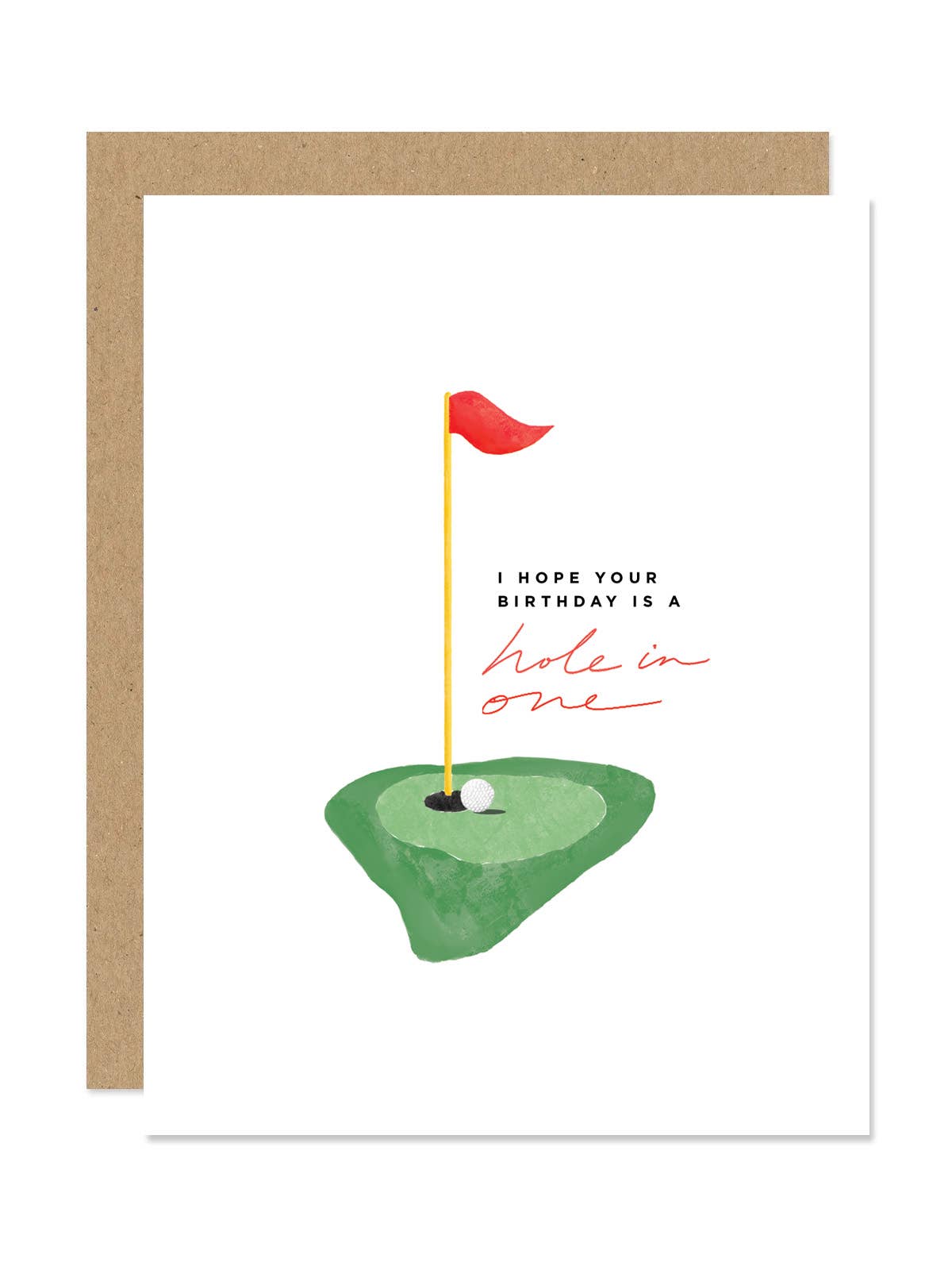 Golf Hole in One | Birthday Card