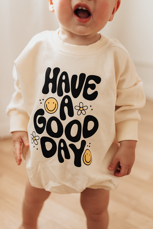 Have A Good Day Bubble Romper