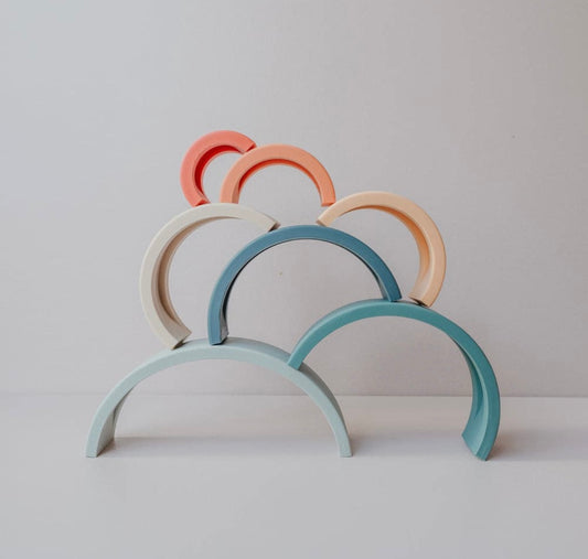 Silicone Rainbow Stacker