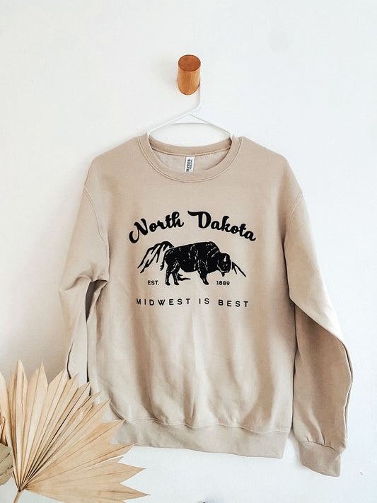 North Dakota Crewneck