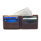 Leather Wallet w/ID Flap