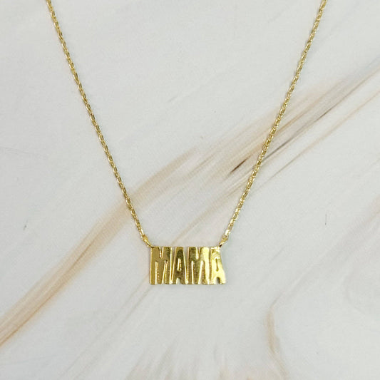 Simple Mama Pendant Necklace