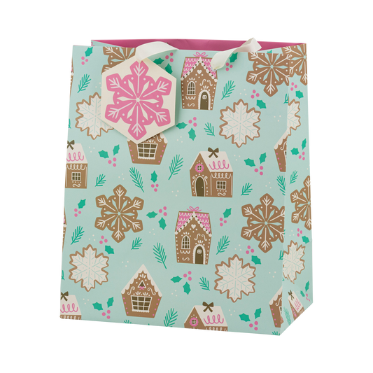 Gingerbread Houses | Medium Gift Bags