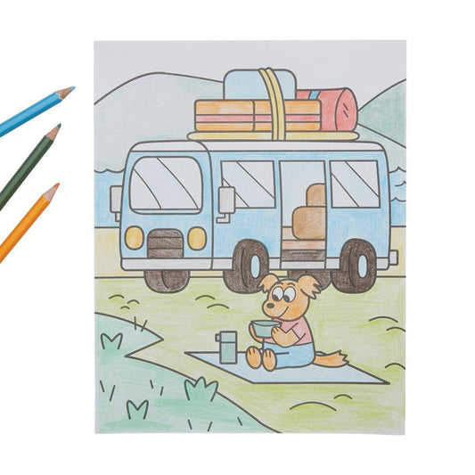 Movin' & Shakin' | Color-In' Book