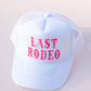 Last Rodeo | Bridal Trucker Hat