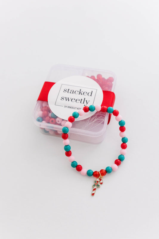 Candy Cane | Mini DIY Bracelet Kit Candy