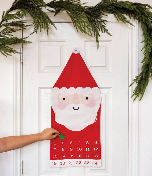 Santa Canvas Advent Calendar