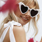 Pearl Heart | Bride Sunglasses