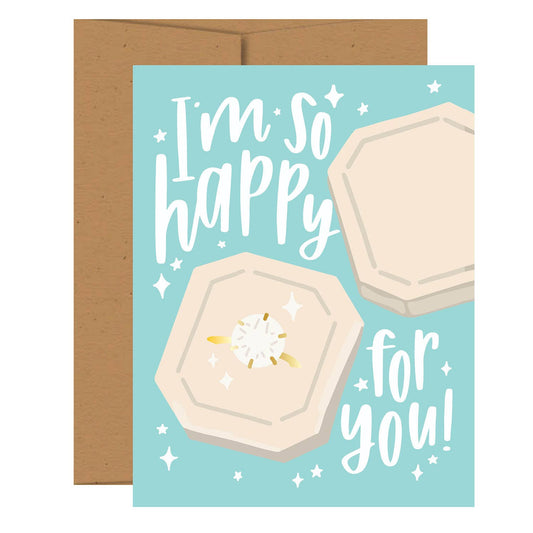 Happy For You | Engagement Card