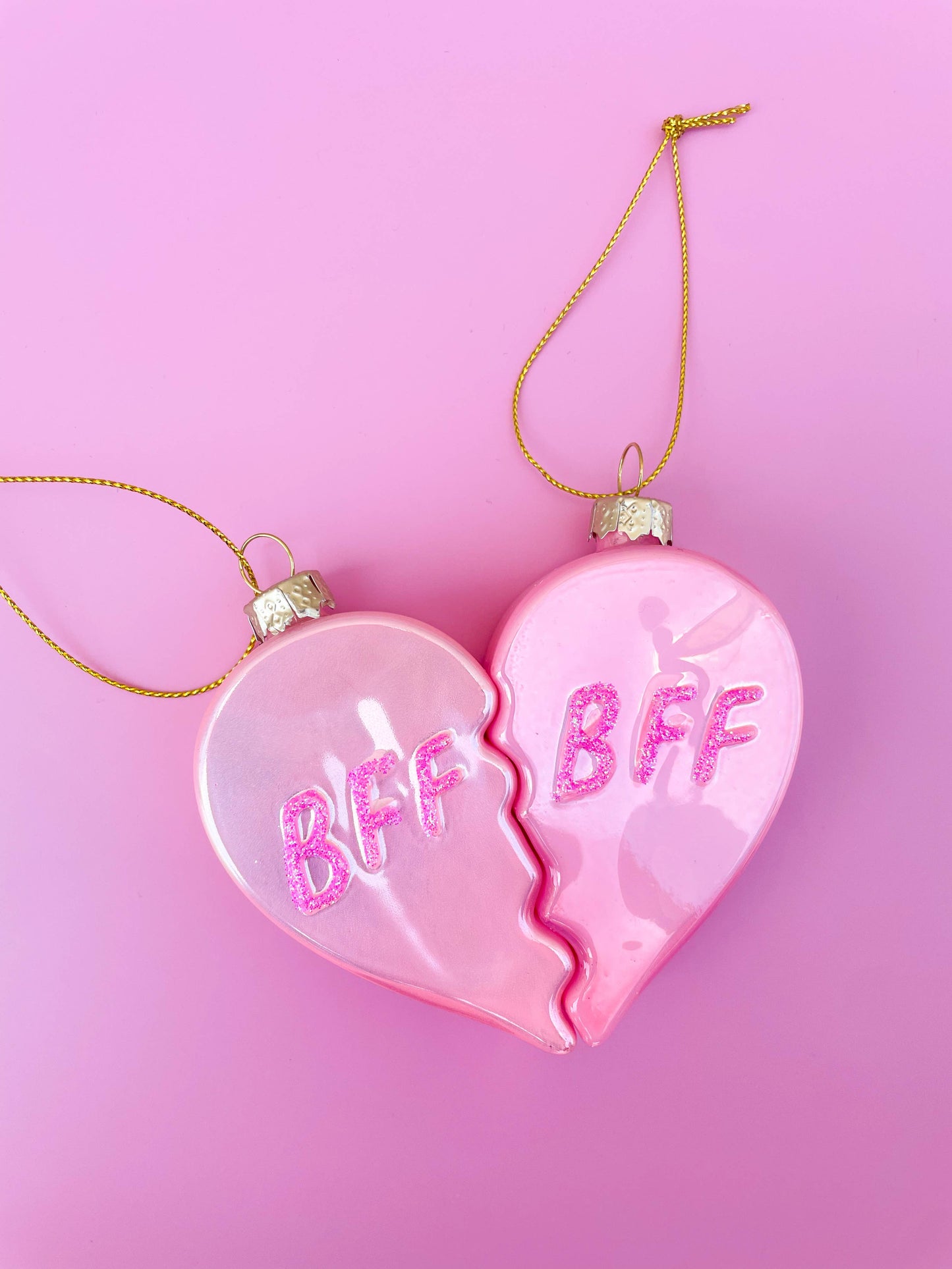 Glittered BFF | Ornament Set