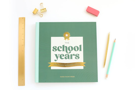 The School Years | Memory Book