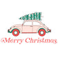 VW Bus | Christmas Card