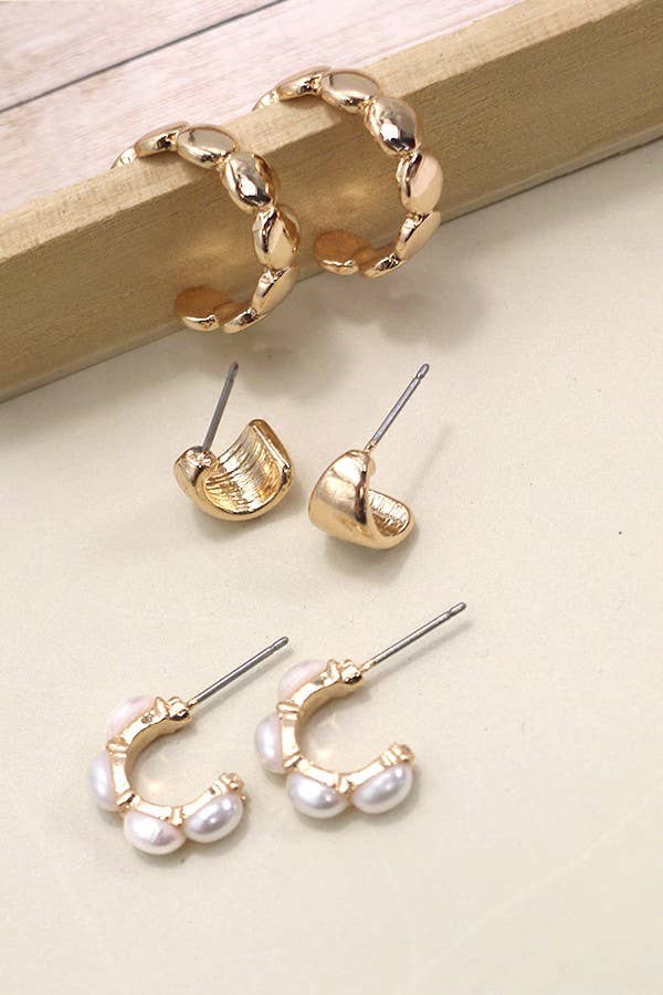 Mini Hoop | Earrings Set