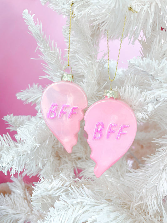 Glittered BFF | Ornament Set