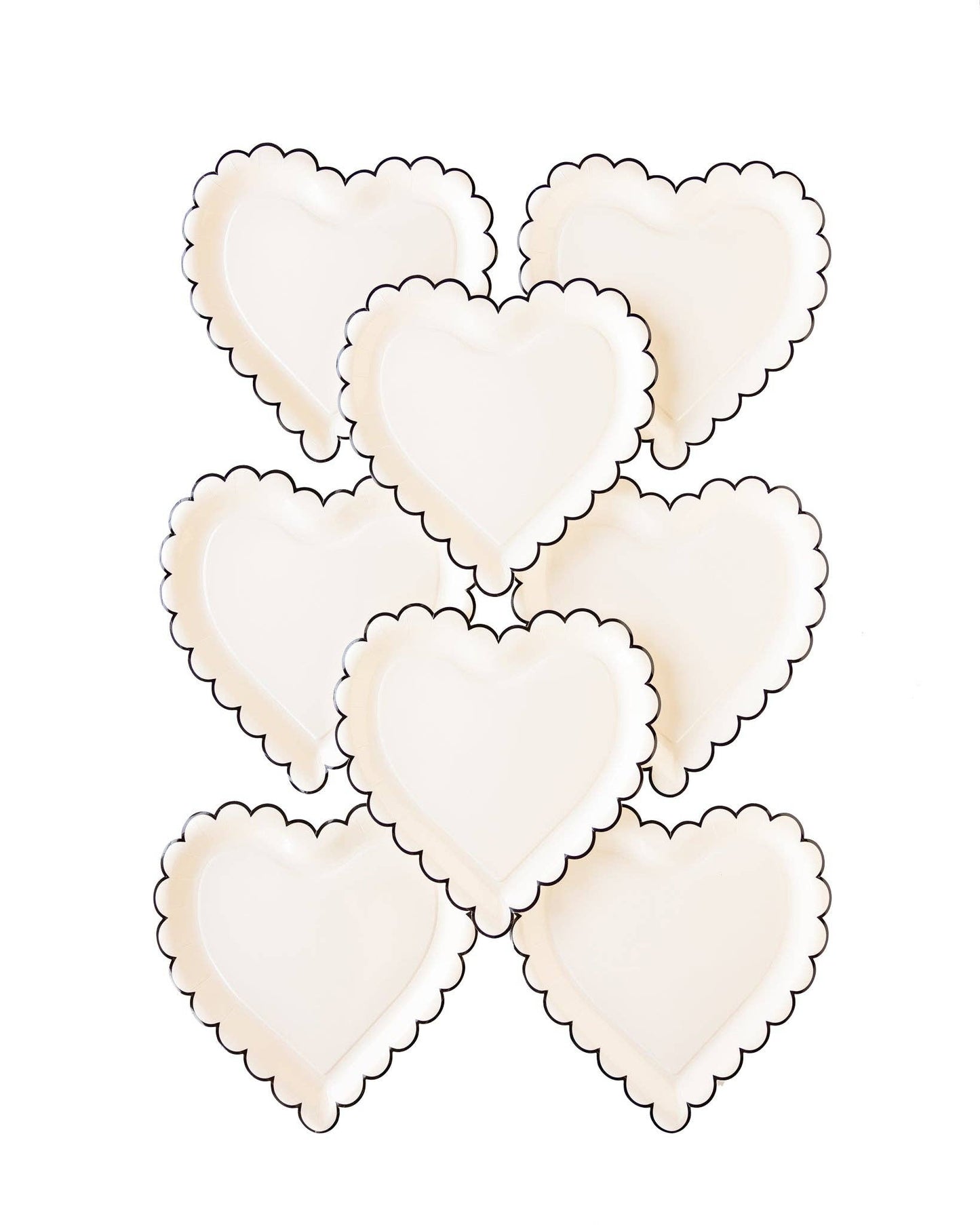 Scalloped Heart | Paper Plate
