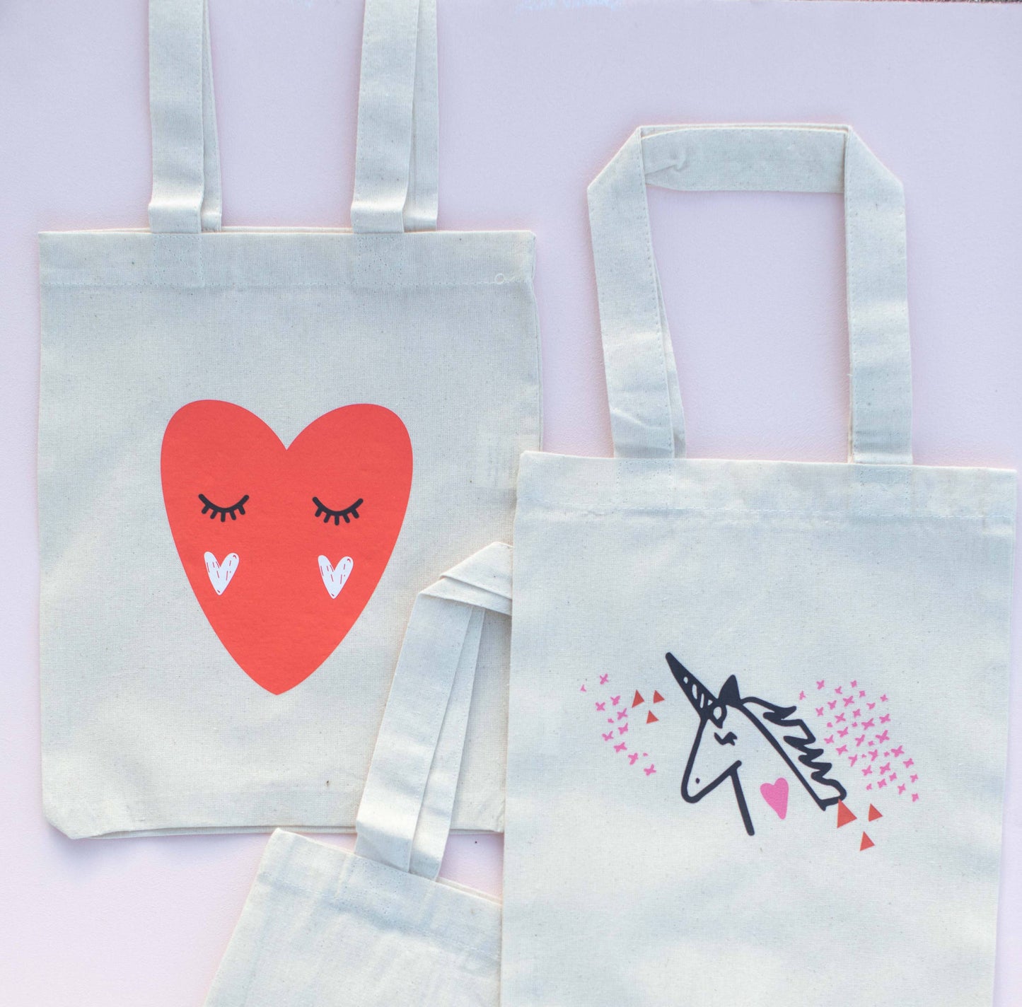 Valentine's Kids Tote Bag