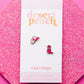 Girls Flat Back Stud Earrings