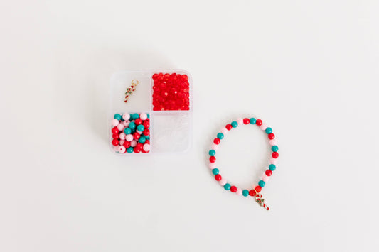 Candy Cane | Mini DIY Bracelet Kit Candy