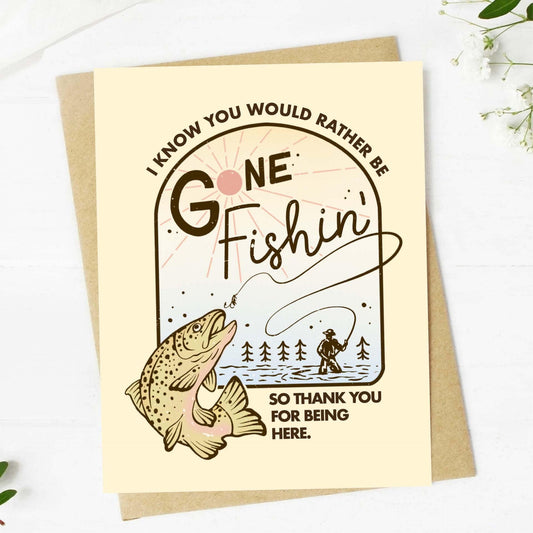 Rather Be Fishing | Father's Day Card