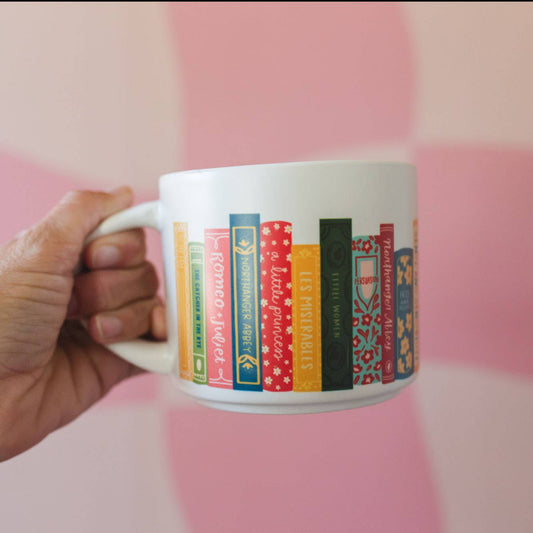 Book Stack Mug