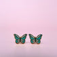 Girls Flat Back Stud Earrings