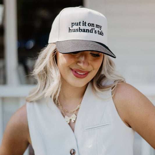 Put It On My Husband's Tab | Vintage Hat