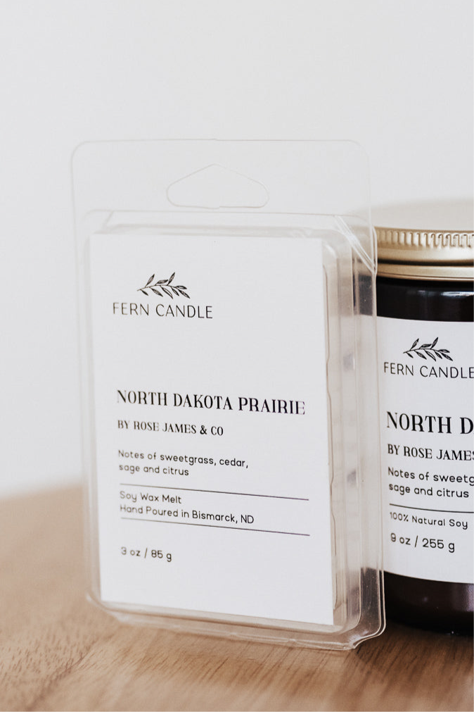 North Dakota Praire Candle | Fern Candle