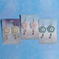 Beaded Daisy Earrings