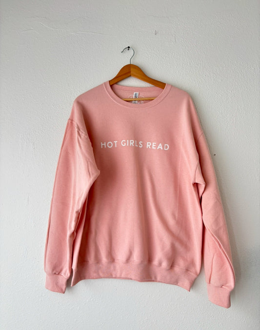 Hot Girls Read | Crewneck Sweatshirt