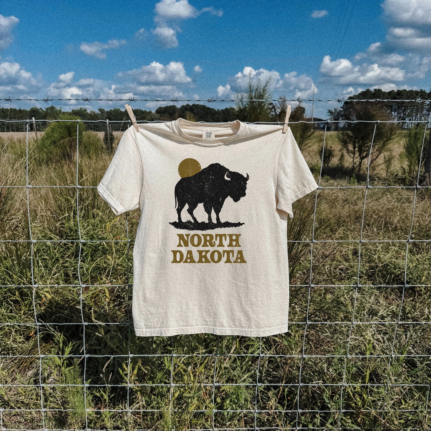 North Dakota Buffalo | Graphic Tee
