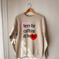 Caffeine + Books | Crewneck Sweatshirt